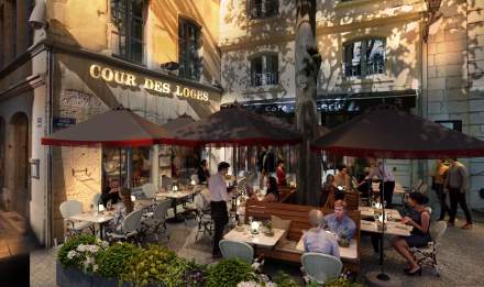 Cour des Loges · Restaurant Vieux Lyon · 5e arrondissement